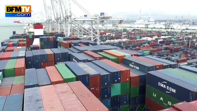 A la découverte du plus gros porte-conteneurs français