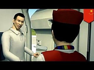 Chinese man storms first class with economy class ticket