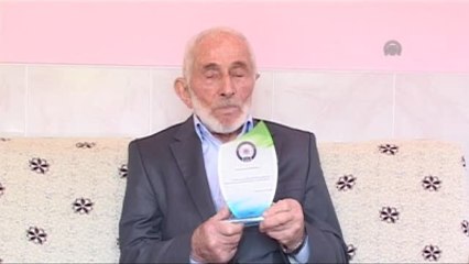Rize'de Yılın Şoförü 95 Yaşındaki Hızır Dede