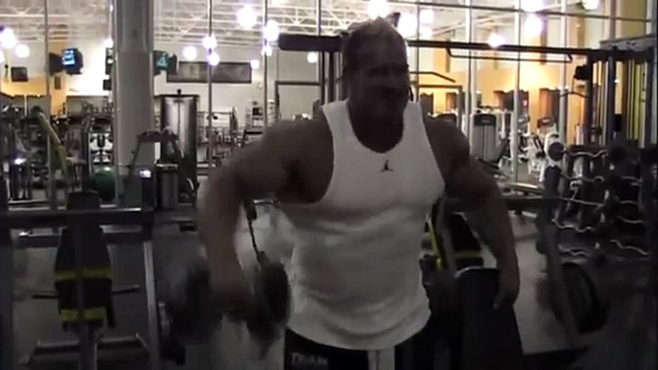 Jay Cutler Shoulders Workout video Dailymotion