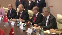Cumhurbaşkanı Erdoğan Arnavutluk'ta Heyetler Arası Görüşmelerde Bulundu
