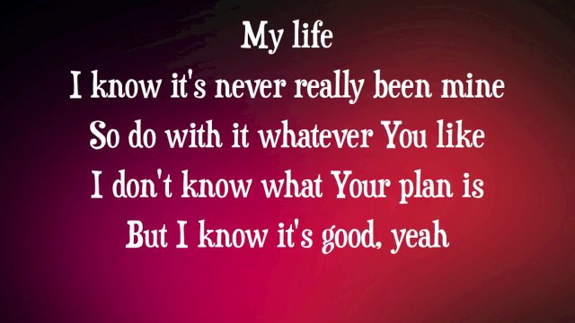 Francesca Battistelli - Write Your Story - with lyrics