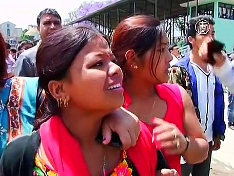 Новое землетрясение в Непале: люди в панике