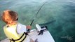 6 Year Old Catches Huge Fish!