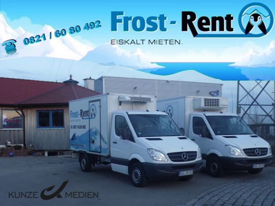 Frost-Rent – Ihr professioneller Partner, wenn Sie ein Kühlfahrzeug mieten wollen in Augsburg und Umgebung.