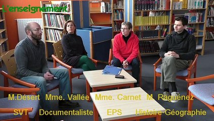 Cardie Caen - "semaine de l'accompagnement" au collège Desdevises-du-Désert de Lessay (50)