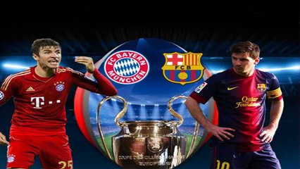 Bayern Vs Barca 3-2 All Goals 5/12/15 UEFA Champion League