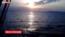Rus denizciler yüzerek Türkiye’den Avrupa’ya geçmeye çalışan bir Suriyeli vatandaşı kurtardı