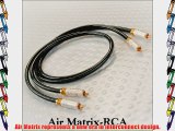 DH Labs Air Matrix RCA Audio Cables 1.0 meter pair by Silversonic