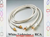 DH Labs White Lightning RCA Audio Cables 1.5 meter pair by Silversonic