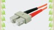 C2G / Cables to Go 37942 ST/SC Plenum-Rated Duplex 62.5/125 Multimode Fiber Patch Cable (3