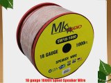 Mk Audio SW18-1000 18 Gauge 1000FT Spool Speaker Wire