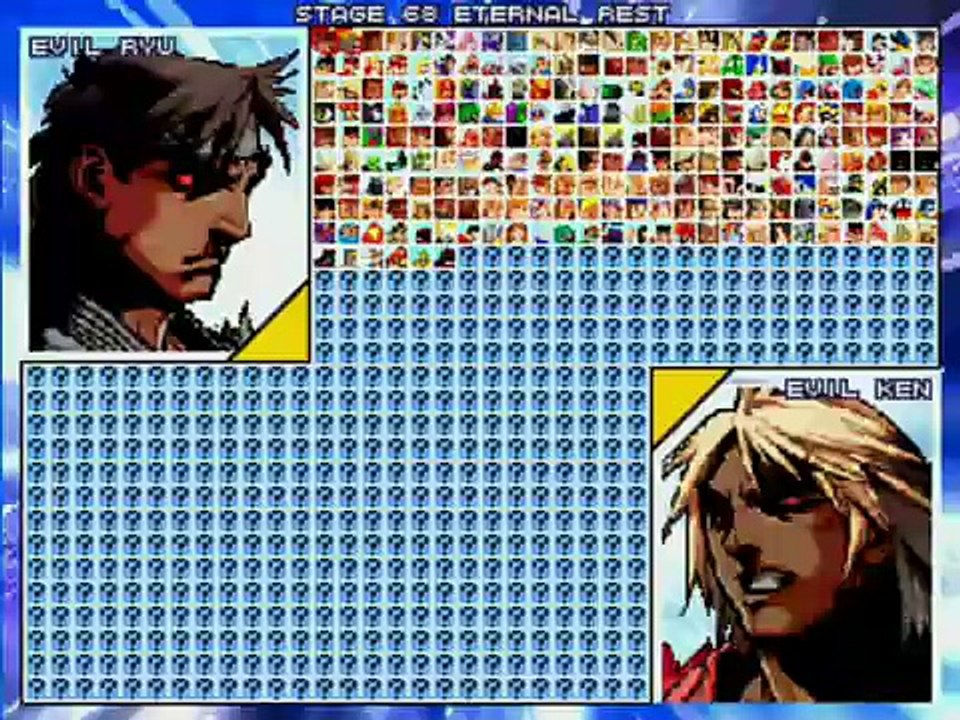 Mugen: The Rematch Evil Ryu vs Evil Ken