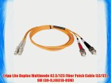 Tripp Lite Duplex Multimode 62.5/125 Fiber Patch Cable (LC/ST) 9M (30-ft.)(N318-09M)