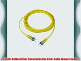 NTW NL-ST/ST-33SDR ST/ST Singlemode Duplex 9/125 Optical Fiber Nonconductive Riser Jumper Cable