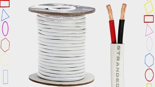 Speaker Wire for In Wall Installation 12AWG/2C - 100 Feet High Quality