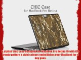 DeFaith - For Macbook Pro Retina 15.4 - Chic Case for Macbook Pro 15 inch with Retina Display