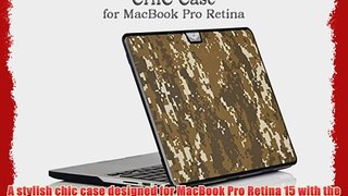DeFaith - For Macbook Pro Retina 15.4 - Chic Case for Macbook Pro 15 inch with Retina Display