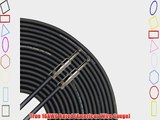 GLS Audio 100 Feet Speaker Cable 16AWG Patch Cords - 100 ft 1/4 Inch to 1/4 Inch Professional
