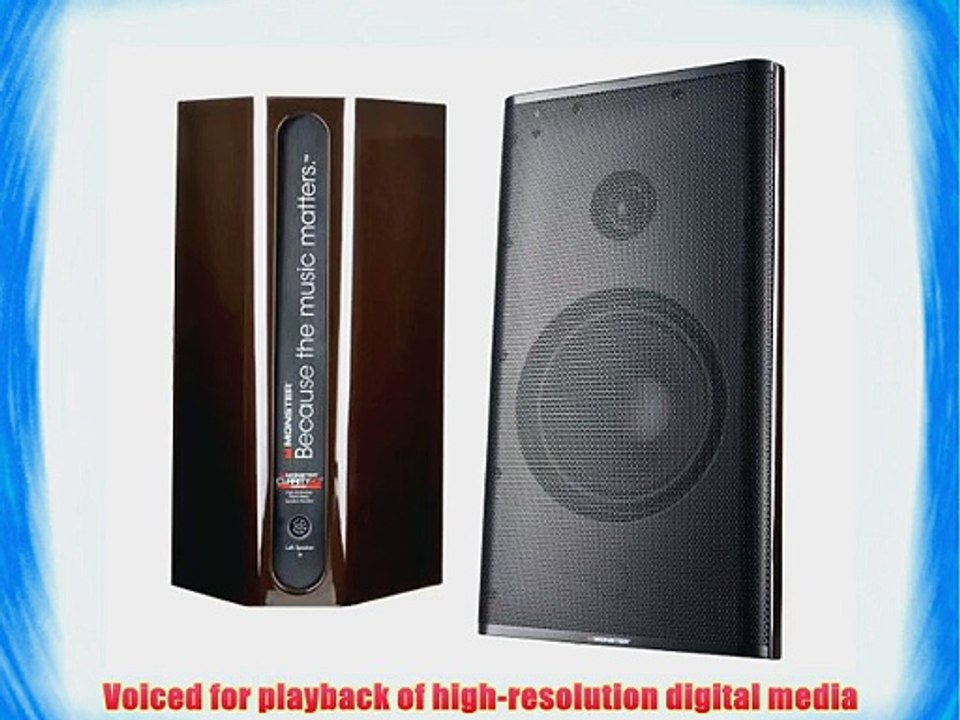Monster Cable Clarity HD Model One Multi-Media Speaker Monitor - Bronze