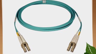 Tripp Lite 10Gb Duplex Multimode 50/125 OM3 LSZH Fiber Patch Cable (LC/LC) - Aqua 20M (65-ft)(N820-20M)