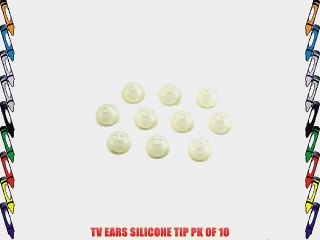 TV EARS SILICONE TIP PK OF 10