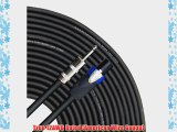 GLS Audio 25 feet Speaker Cable 12AWG Patch Cords - 25 ft 1/4 to Speakon Professional Cables