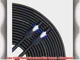 GLS Audio 100 feet Speaker Cable 12AWG 4 Conductor Patch Cords for Bi-Amp - 100 ft Speakon