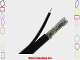 RG6 Outdoor Direct burial Coaxial cable with Messenger 1000 ft