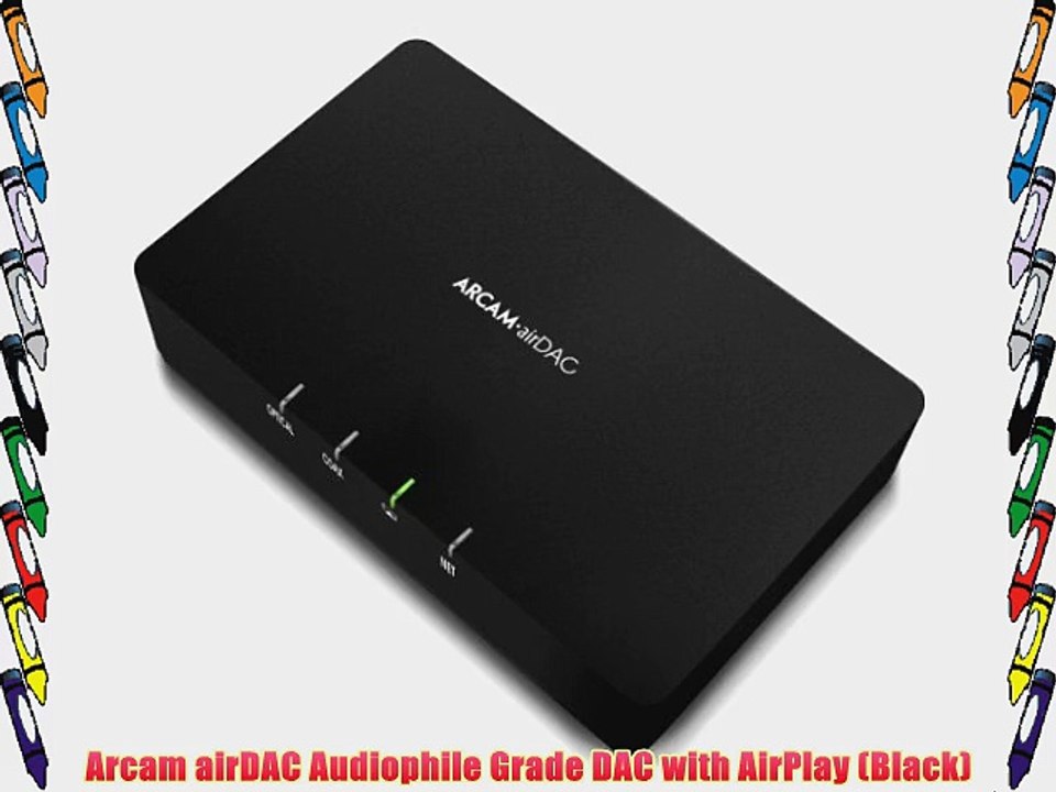 Arcam airDAC Audiophile Grade DAC with AirPlay (Black)