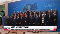 NATO holds talks on Syria, Ukraine crises