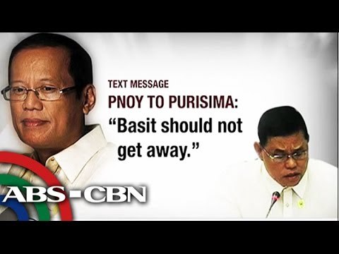 Laman ng palitan ng text nina PNoy, Purisima
