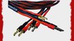 Better Cables - 2 meter (6.56 feet) Premium III Speaker Cables with Banana Plugs - High-End