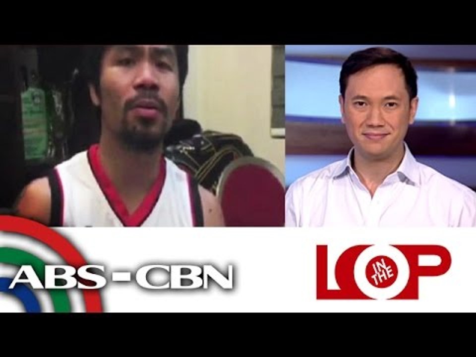 In the Loop: Pacman's song for Floyd fight