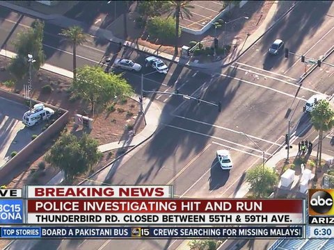 Pedestrian critically injured in Glendale hit-and-run