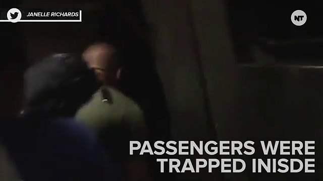 Derailed Train Passengers Share Video On Social Media