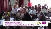 Martial BAZABAS, professeur d'infographie au Campus Caribéen des Arts