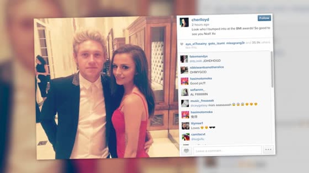 Cher Lloyd Bumps Into Niall Horan at BMI Awards