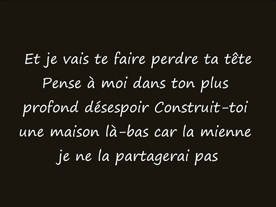Rolling in the deep traduction française