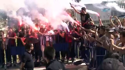 Kartal’a İzmir’de muhteşem karşılama