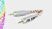ZY HIFI Cable Silver Cable 3.5mm Male to Male Stereo Audio Cable Noah's Ark