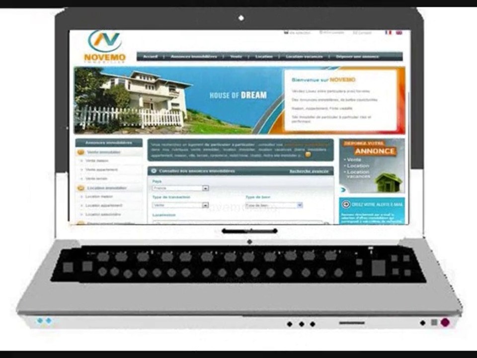Site internet : Annonce présente sur le  web / Internet: Un des médias Puissants
