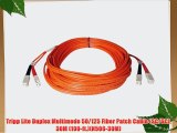 Tripp Lite Duplex Multimode 50/125 Fiber Patch Cable (SC/SC) 30M (100-ft.)(N506-30M)
