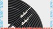 GLS Audio 25 feet Speaker Cable 12AWG Patch Cords - 25 ft 1/4 to 1/4 Professional Speaker Cables