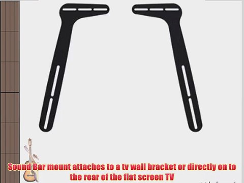 Universal Sound Bar Bracket