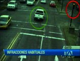 Estas son las infracciones más frecuentes de los conductores de Quito