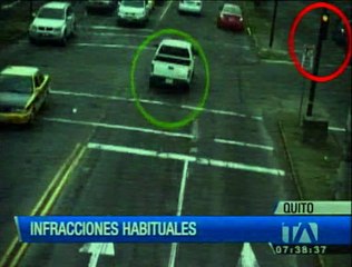Estas son las infracciones más frecuentes de los conductores de Quito