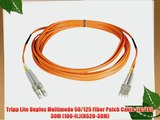 Tripp Lite Duplex Multimode 50/125 Fiber Patch Cable (LC/LC) 30M (100-ft.)(N520-30M)