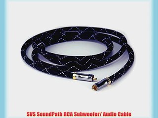 SVS SoundPath RCA Subwoofer/ Audio Cable