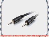 C2G / Cables to Go 40110 3.5mm Stereo Audio Cable With Low Profile Connectors Male to Male